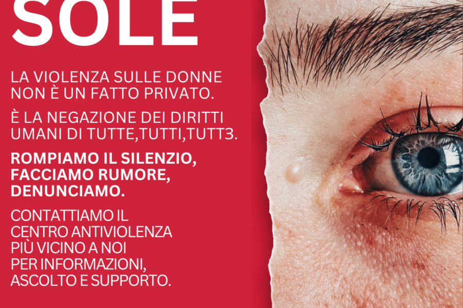 NON SIAMO SOLE: la CGIL a sostegno del contrasto alla violenza di genere